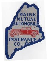 Maine Mutual Auto Tag. Auburn, Maine. 1931-1937.