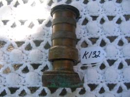 Brass Nozzle. Very Heavy. 5 inches long. America
