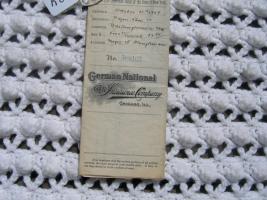 German National Insurance Company. Policy. Cover