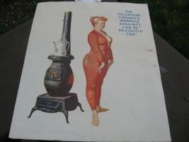 Volunteer Firemen's Accident Policy Advertising Pi