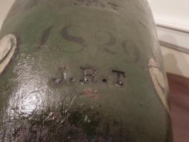 S HATCH painted on a gold banner across the front.