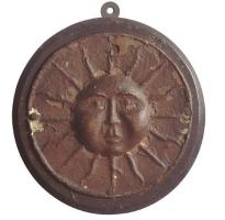 Sun Fire Office. London, England. Tin. Sun with