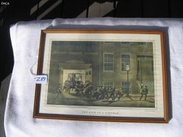 Picture - The Life of a Fireman. The night alarm