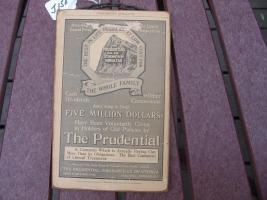 Old Prudential Paper Advertising from "Everybody's