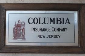 Columbia Insurance Company of New Jersey. Tin Sig