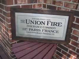 Union Fire Insurance Company of Paris France. Uni