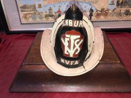 Parade Helmet. A. F. Spawn & Co. N.Y. Brass Fini
