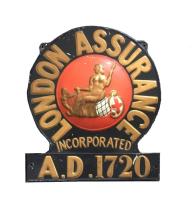 London Assurance. London, England. Tin. Black B