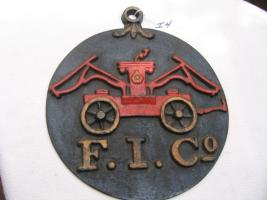 REPRODUCTION Fire Mark of Firemen's Insurance Comp