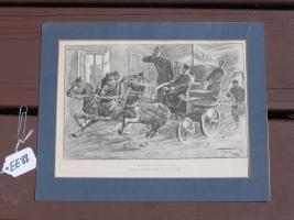 Matted Print but not Framed. Pencil Sketch. A Fi