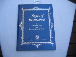 Signs of Insurance Book. by Edward Tufts and Lynn