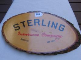 Sterling Insurance Company. Sign. Cobleskill, New