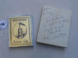 Granite Paperweight from Fireman's Fund. Advertis