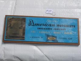 American Motorists Plaque