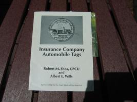 #103 Insurance Company Automobile Tags – booklet.  1988