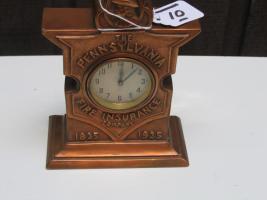 #003 The Pennsylvania Fire Insurance Company. Clock.