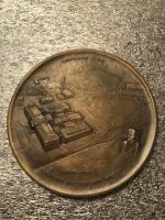 #033 Great Set of 3 Metal Paperweights