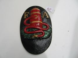 #060 Fire Association of Philadelphia.  Reproduction Fire Mark