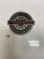 118 Auto Tag Automobile Protective & Information Bureau. 1921. 1st issue.