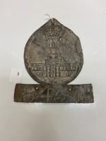 103 Firemark, Foreign Royal Exchange, BU624. Lead. Large Crack. Policy # 184341. 1801