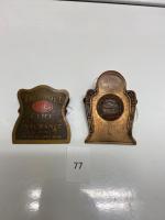 2 Paper clips - Depaoli Fire Insurance & Green Mountain Mutual Fire Ins.