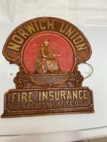 Norwich Union plaque slight damage