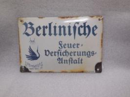 Berlinische Feuer Versicherungs, Berlin, iron, B1350/E18Q, issued 1932-1945