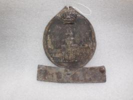 Royal Exchange Assurance, lead, B624/W10J, issued 1801, Policy #186313