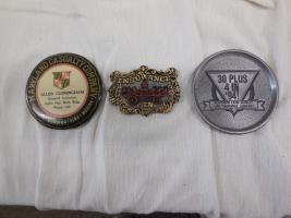 3 paperweights - Maryland, City (Franklin Mint), & Southern Farm Bureau