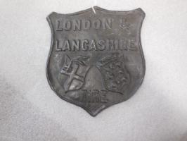 London and Lancashire plaque