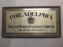Philadelphia Fire Metal Sign
